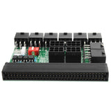 Pi+®(PiPlus®)12 Ports Power Supply Breakout Board Adapter For DPS-1200FB 750/1200W Mining PSU