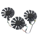 Pi+® (PiPlus®) ASUS Strix GTX 1060 OC 1070/1070Ti/1080/1080Ti/ RX 480/580 replacement fan