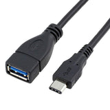 Pi+® (PiPlus®) Type C 3.1 Male to USB Type A Male 3.0 OTG Cable Adapter