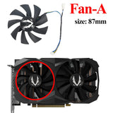 Pi+® (PiPlus®) GPU Replacement Fan For Zotac Gaming RTX 2060 Graphics Card ZT-T20600K-10M / RTX2070 OC Mini