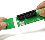 Pi+® (PiPlus®) M.2 M (M2) Key NGFF to PCI-E 4X Adapter  v1.0