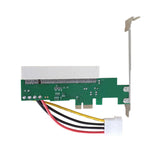 Pi+® (PiPlus®) PCI-E X1 X4 X8 X16 to PCI Bus Riser Card Adapter Converter