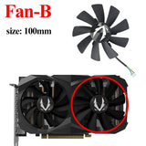 Pi+® (PiPlus®) GPU Replacement Fan For Zotac Gaming RTX 2060 Graphics Card ZT-T20600K-10M / RTX2070 OC Mini