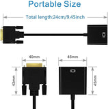 Pi+® (PiPlus®) DVI to VGA Male to Female Adapter