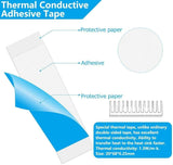 Pi+®(PiPlus®) Heatsink for M.2/M2 SSD NVME/SATA with Silicone Thermal Cooling Gel Pad - 2 units