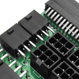 Pi+®(PiPlus®)12 Ports Power Supply Breakout Board Adapter For DPS-1200FB 750/1200W Mining PSU