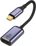 Pi+® (PiPlus®) 8K Mini DP Male to HDMI 2.1 Female Converter Cable