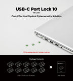 Smart Keeper USB Type C Port Blocker - Pack of 10 Locks